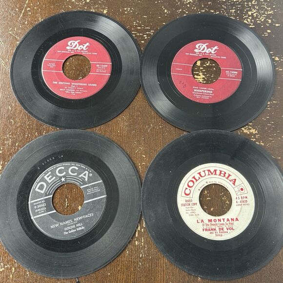Vintage Country Music 7” 45s VG Vinyl Honky Tonk Cowboy Records Beer Heartbreak - Picture 7 of 11